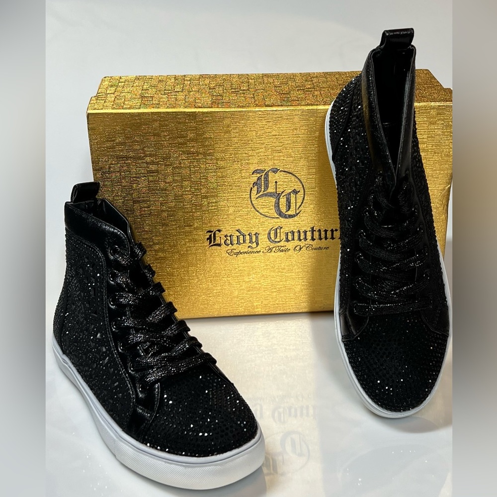 LADY COUTURE RHINESTONE SNEAKER-